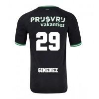 Feyenoord Santiago Gimenez #29 Vonkajší futbalový dres 2024-25 Krátky Rukáv